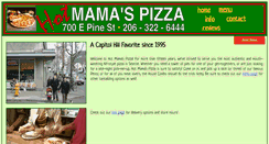 Desktop Screenshot of hot-mamaspizza.com